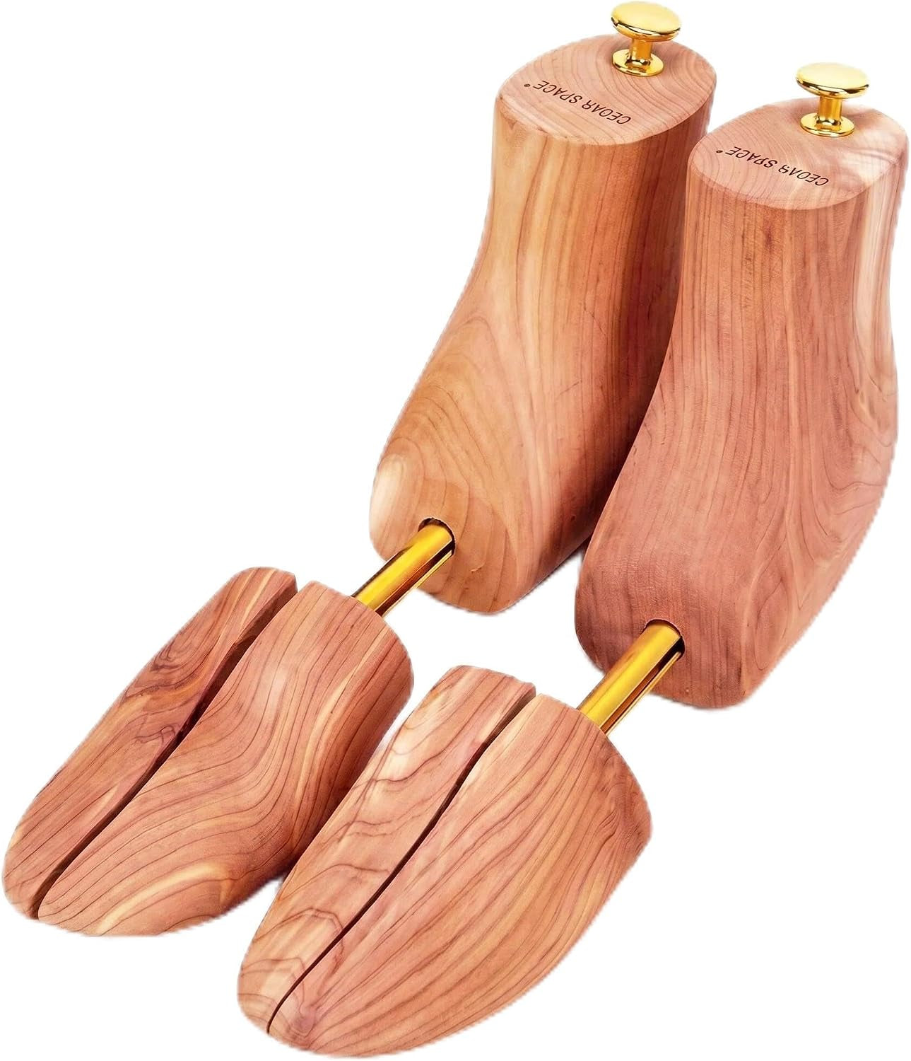 Cedar Boot Tree, 8-14 Sizes 100% Natural Wooden Boot Stretcher